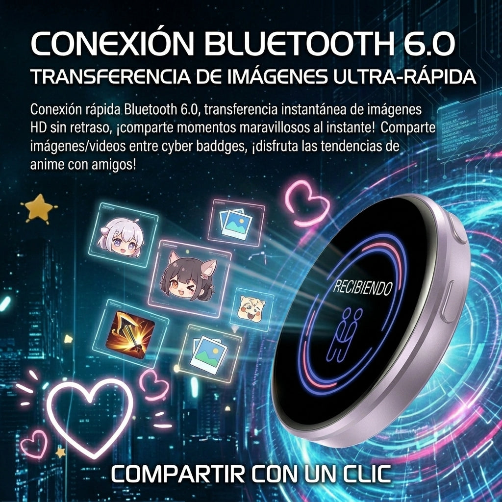 Pin LED Inteligente con Pantalla HD