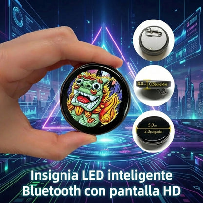 Pin LED Inteligente con Pantalla HD